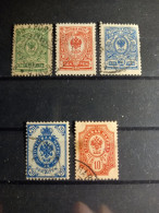 CLASSIC FINLAND - Used Stamps From Russian Rule, Early 1900's - Verzamelingen