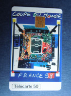 Football    La Coupe Du Monde France 98    50 U    TC2443 - Ohne Zuordnung