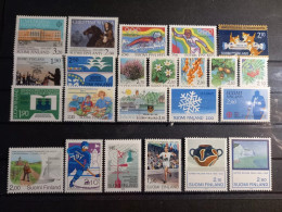 FINLAND 1989 - 1992 - 23 Different Stamps MNH - Verzamelingen