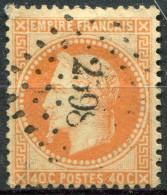 FRANCE - Y&T  N° 31 (o)...losange Petits Chiffres - 1863-1870 Napoléon III Con Laureles