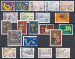 FL – 1973-Mi. 579-599 Als Postfrische**Jahrgang 1973 MNH - Volledige Jaargang