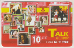 SWITZERLAND - Talk Direct - Photos, Talk Direct Prepaid Card Fr.10 , Used - Suisse