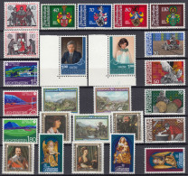 FL – 1982-Mi. 791-815 Als Postfrische**Jahrgang 1982 MNH - Volledige Jaargang