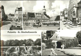 70092162 Pulsnitz Sachsen Pulsnitz Platz Denkmal Bad X 1982 Pulsnitz - Pulsnitz