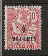 1921 MNH Port-Said Yvert 50 Postfris** - Ongebruikt