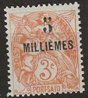 1921 MNH Port-Said Yvert 50A Postfris** - Ongebruikt