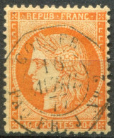 FRANCE - Y&T  N° 38 (o)...cachet Octogonal Du Service Maritime...TB - 1870 Asedio De Paris