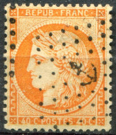 FRANCE - Y&T  N° 38 (o)...ancre - 1870 Asedio De Paris