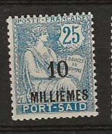 1921 MNH Port-Said Yvert 53 Postfris** - Ongebruikt