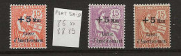 1927 MNH Port-Said Yvert 86 + 88-89 Postfris** - Ongebruikt