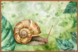 THEME : ESCARGOT  : CARTE °001° - Altri & Non Classificati