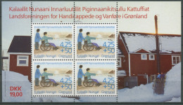 Grönland 1996 Gesellschaft Für Behinderte Block 11 Postfrisch (C13834) - Ongebruikt