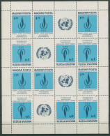 Ungarn 1979 Menschenrechtserklärung 3334 A ZD-Bogen Postfrisch (C92835) - Nuovi