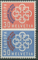 Schweiz 1959 Postverwaltung PTT, CEPT 679/80 Mit Aufdruck 681/82 Postfrisch - Nuevos