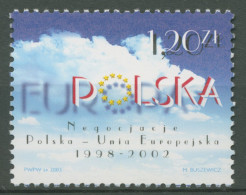 Polen 2003 Aufnahme In Die Europäische Union UN Verhandlungen 4016 Postfrisch - Nuovi