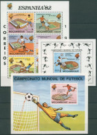 Mocambique 1981 Fußball-WM In Spanien Stadien Block 8/10 Postfrisch (C28300) - Mozambique