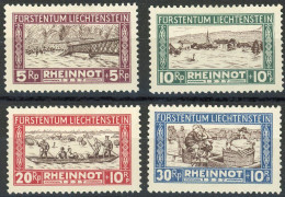 Liechtenstein 1928 Michel Nummer 78-81 Gefalzt - Usati