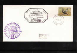 South Africa 1991 Antarctica 10 Years Of German Antarctic Station Georg Von Neumayer Interesting Cover - Bases Antarctiques