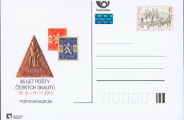 CDV PM 95 Czech Republic 95 Years Of The Czech Scout Post 2013 - Other & Unclassified