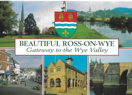 SCENES FROM ROSS-ON-WYE, HEREFORDSHIRE, ENGLAND. UNUSED POSTCARD  Pa6 - Herefordshire