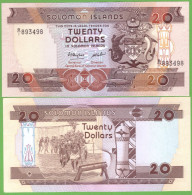 SOLOMON ISLANDS 20 DOLLARS ND/1986  P-16  UNC - Isola Salomon