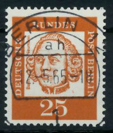 BERLIN DS BED. DEUTSCHE Nr 205 Zentrisch Gestempelt X6423D6 - Used Stamps