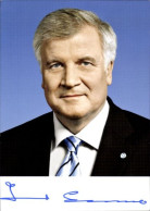 Photo Horst Seehofer, Bayerischer Ministerpräsident, Autogramm - Figuren