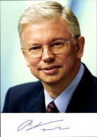 Photo Roland Koch, Ministerpräsident Hessen, CDU, Autogramm - Figuren