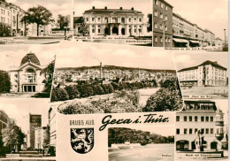 73874152 Gera Puschkinplatz Museum Fuer Eeschichte Juri Gagarin Strasse Theater  - Gera