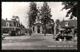 AK Rijsenburg, Kerkplein Met R. K. Kerk  - Driebergen – Rijsenburg