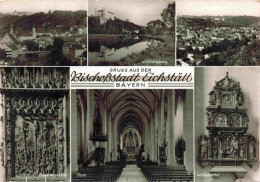 73984820 Eichstaett_Oberbayern Panorama Bischofsstadt Willibaldsburg Dom Innenan - Eichstaett