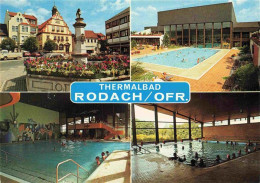 73984715 Rodach_Bad_Rodach_Coburg Thermalbad Hallenbad Marktplatz Mit Brunnen - Bad Rodach