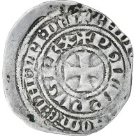 France, Philippe IV, Maille Blanche, 1296-1314, Argent, TB+, Duplessy:215 - 1285-1314 Philip IV The Fair