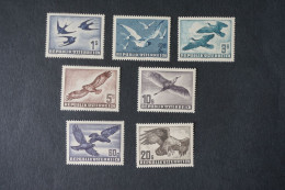 (M) Austria 1950/53 Airmail Birds Set - MH - Unused Stamps