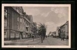 AK Duisburg, Ansicht Mülheimerstrasse  - Muelheim A. D. Ruhr