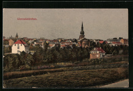 AK Wermelskirchen, Ortspartie Mit Kirche  - Wermelskirchen