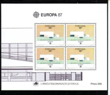 PORTUGAL BLOCK 54 POSTFRISCH(MINT) EUROPA 1987 ARCHITEKTUR - 1987