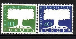 DEUTSCHLAND MI-NR. 268-269 POSTFRISCH(MINT) EUROPA 1957 - 1957