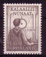 GRÖNLAND MI-NR. 115 POSTFRISCH(MINT) INNERE ANATOMIE - STEUERMANN - Nuovi