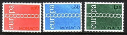 MONACO MI-NR. 1014-1016 POSTFRISCH(MINT) EUROPA 1971 KETTE - 1971