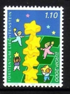 LIECHTENSTEIN MI-NR. 1234 POSTFRISCH(MINT) EUROPA 2000 STERNE - 2000