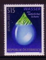 ÖSTERREICH MI-NR. 2344 POSTFRISCH(MINT) EUROPA 2001 - WASSER - 2001