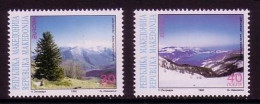 MAKEDONIEN MI-NR. 162-163 POSTFRISCH(MINT) EUROPA 1999 NATUR- Und NATIONALPARKS - 1999