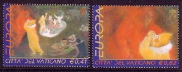 VATIKAN MI-NR. 1415-1416 POSTFRISCH(MINT) EUROPA 2002 ZIRKUS - 2002