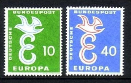 DEUTSCHLAND MI-NR. 295-296 POSTFRISCH(MINT) EUROPA 1958 - 1958