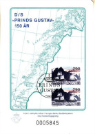 NORWEGEN PRINDS GUSTAV 150 AR - EUROPA 1988 Probedruck - Proofs & Reprints