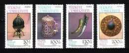 TÜRKEI MI-NR. 2742-2745 POSTFRISCH(MINT) KUNSTSCHÄTZE AUS DEM TOPKAPI MUSEUM - Unused Stamps
