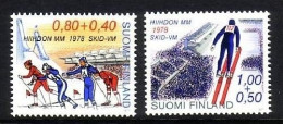 FINNLAND MI-NR. 815-816 POSTFRISCH(MINT) NORDISCHE SKI WM 1978 STAFFELLAUF SKISPRINGEN - Ongebruikt