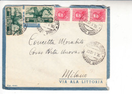 ERITREA  1940 - Lettera Da Asmara A Milano - Eritrea