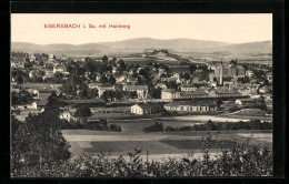 AK Ebersbach I. Sa., Ortsansicht Mit Hainberg  - Ebersbach (Loebau/Zittau)